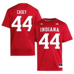 Aaron Casey Men's 2026 Crimson #44 Indiana College Football Jerseys 541736-207