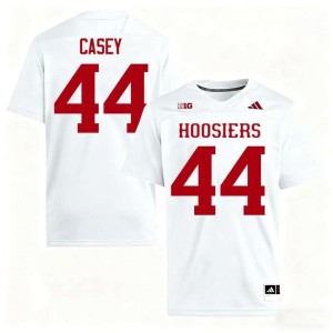 Aaron Casey Mens #44 Player White IU College Football Jerseys 127136-432