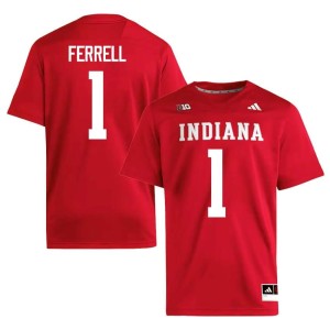 Amare Ferrell The Hoosier State #1 College Football 2026-27 Crimson Mens Jersey 739795-381