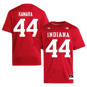 Amari Kamara Mens #44 Indiana Crimson Embroidery College Football Jerseys 956050-235