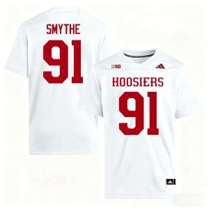 Blake Smythe Indiana White #91 Player College Football Men's Jersey 545842-159