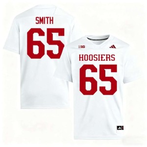 Carter Smith White Player Hoosiers College Football Mens #65 Jerseys 709104-549