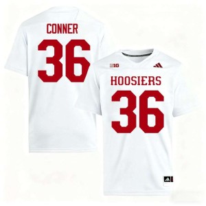 Clay Conner Stitched White #36 Men The Hoosier State College Football Jerseys 114708-146