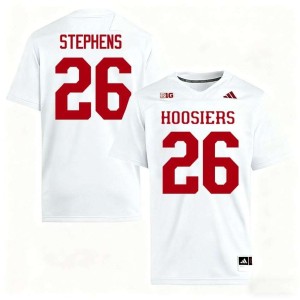 Iosua Stephens #26 Official Men's White College Football Jerseys 456699-168
