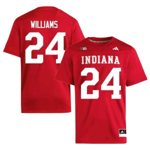 Ja'Dyn Williams Crimson Game #24 Men College Football University of Indiana Jerseys 461631-144