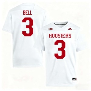 Jaylen Bell #3 White IU College Football University Men's Jerseys 533710-475