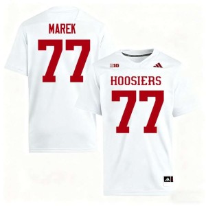Matt Marek Men's White College Football Alumni #77 The Hoosier State Jerseys 855007-591