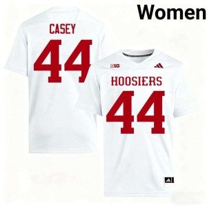 Aaron Casey Indiana University 2026 #44 White Womens College Football Jerseys 669894-372
