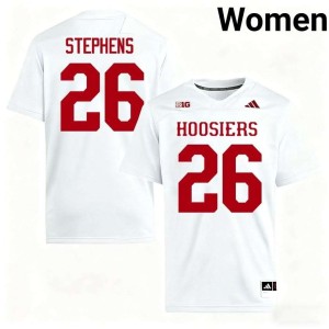 Iosua Stephens Women College Football 2026 #26 White Jerseys 906686-132