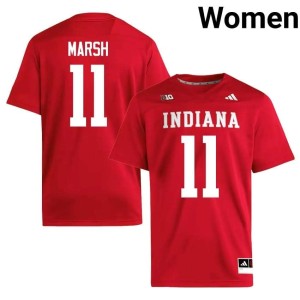 Nick Marsh College Football Women Crimson #11 NCAA Jersey 790709-625