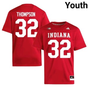 Anthony Thompson #32 Youth Crimson College Football Indiana Official Jersey 865077-936