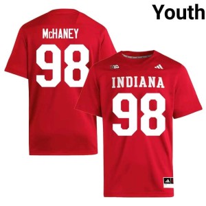 Cam McHaney Youth University of Indiana Crimson #98 College Football 2026 Jerseys 395549-447