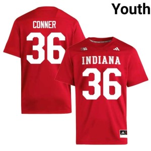 Clay Conner Youth Indiana Crimson Alumni College Football #36 Jerseys 627149-317