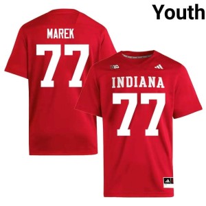 Matt Marek Youth Indiana College Football NCAA Crimson #77 Jerseys 595847-981