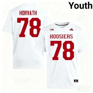 Prescott Horvath White 2026-27 #78 College Football Youth Jerseys 358637-775