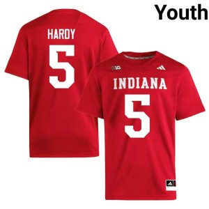 Rolijah Hardy College Football Limited Crimson IU #5 Youth Jersey 210305-576
