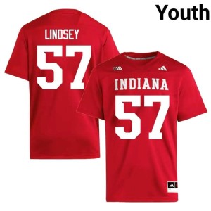 Sam Lindsey College Football NCAA Crimson Youth #57 Jersey 855115-694